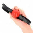 KINK Red Ball Gag 4 cm – Adjustable Silicone Strap — Photo 4