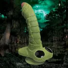 Swamp Monster zvīņains dildo – 24 cm (9.4″) – melns — Foto 5