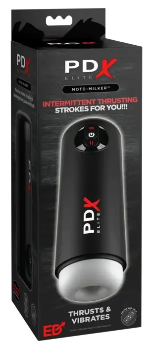 PDX Elite Moto Milker - Vibruojantis masturbatorius