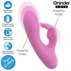 ONINDER Cute Love Bunny truša vibrators – 14.5 cm (5.7″) – rozā — Foto 4