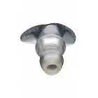 Clear View dobais anālais spraudnis – XL – 12.7 cm (5″) – Caurspīdīgs — Foto 2