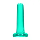 Nerealistisks dildo ar piesūcekni – 13.5 cm (5″) – Caurspīdīgs Foto 5