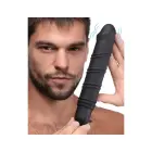 XL kulkos vibratorius su spiraliniu silikoniniu movu Photo