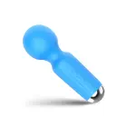 Uzlādējams mini vibrators – zils — Foto 2