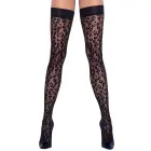 Cottelli Legware sukad kuni reieni Leopard Pattern 30 DEN silikoonist äärega — Foto 2