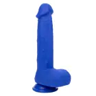 Admiral vibrējošs dildo – 20 cm (8″) – zils — Foto 1