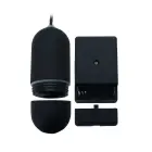 Timeless Crystal Lover Vibrating Egg – 7 cm (3″) – Black — Photo 4