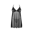 Latinesa Babydoll and Thong Set – Black – XL/2XL — Photo 5
