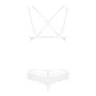Bielizna-860-SET-2 divdaļīgs apakšveļas komplekts – balts – S/M — Foto 6