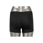 Her Royal Harness Boxer Brief Strap-on Harness – Black — Photo 1