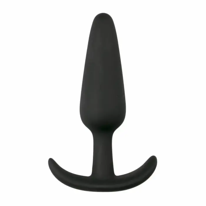 EasyToys силиконовая анальная пробка S – 8.3 см – Черный