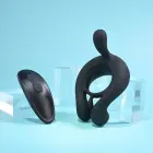 Playboy Pleasure Triple Play Vibrating Ring – Black — Photo 9