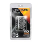 STAY HARD locekļa uzmava – caurspīdīga — Foto 1