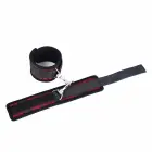 OHMAMA Scandal Adjustable Wrist Restraints – Black-Red — Photo 8
