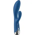 Satisfyer Spinning Rabbit 1 triušio vibratorius – 15 cm – mėlynas — Nuotrauka 8