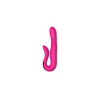 Luksuslik pöörlev tõukav vibraator – 18 cm (7″) – punane — Foto 5