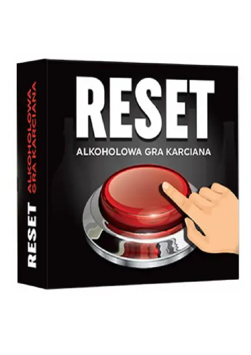 Алкогольная карточная игра для вечеринок RESET