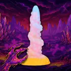 Rainbow Kraken silikona anālais spraudnis – varavīksnes krāsu — Foto 3