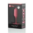 b-Vibe Snug Plug 2 anālais spraudnis – 11.4 cm – koraļļu — Foto 6