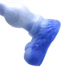 Kiotos Monstar Beast XL dildo – 33 cm (13″) – Zils — Foto 14