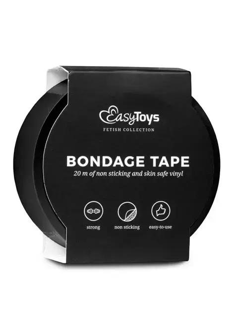 Bondage Tape – Black – 20 m