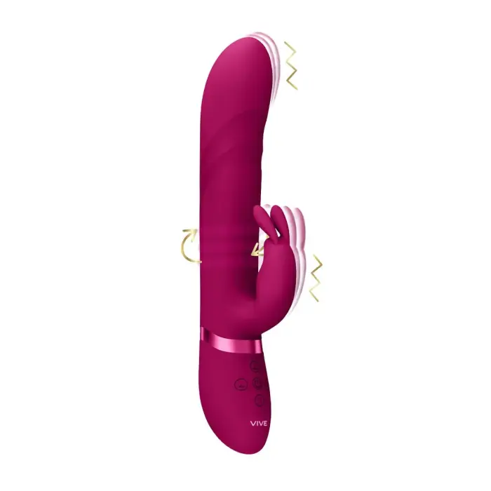 VIVE Nari G taško vibratorius – 22.2 cm (8.7″) – rožinis