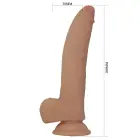 Pretty Love Ercument – Sliding Skin realistiškas dildo – 18 cm — Nuotrauka 7