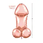 Glitterati - 3ft Rose Gold Mylar Balloon Photo