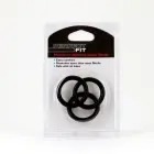Perfect Fit Silicone 3 Ring Kit XL Black — Photo 2
