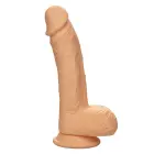 Dual Density Realistic Dildo with Suction Cup – 16 cm (6.25″) – Skin — Photo 8
