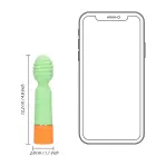 Ribbed Mini Vibrator – Green — Photo 8