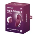 Satisfyer Tap & Climax 2 носимый вибратор – красный — Фото 1