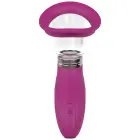 Delightful uzlādējams vulvas un krūšu sūknis – rozā Foto 3