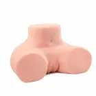 Seiraku Toys Cherry Hyper Peach – divkanālu intīms masturbators – premium silikons, 8 kg – persiku — Foto 9