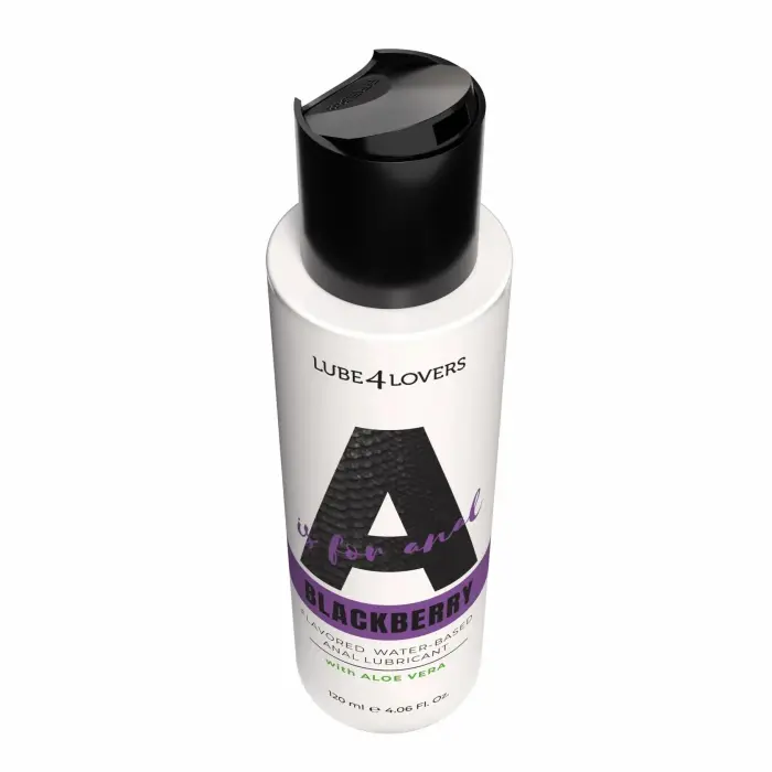 A is for Anal Blackberry aromatizēts anālais lubrikants – 120 ml Foto 3