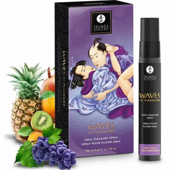 Shunga Waves orālais aerosols Exotic Fruits – 20 ml