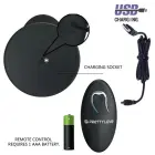 PRETTY LOVE Remote Control Vibrating Plug – 20 cm (8″) – Black — Photo 6