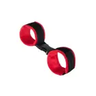 Anonymo handcuffs, velour, red, 29 cm Foto 4