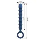 George peņa anālās krelles – 28.5 cm – Caurspīdīgas — Foto 8