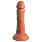 King Cock Elite 15.2 cm (6″) вибродидл – телесный — Фото 3
