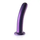 Lygus silikoninis G taško dildo – 17 cm (7″) – Violetinis — Nuotrauka 2