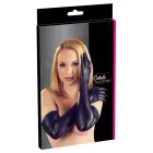 Cottelli Collection Matte Black Long Gloves – S-L — Photo 1