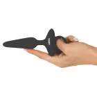 ANOS Flexible Vibrating Anal Plug – 15 cm (5.9″) – Black — Photo 5