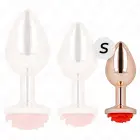 Kink Rose Gold anaaltapp S punase roosi aktsendiga – 7.8 cm – Rose Gold — Foto 3