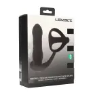LEVELZ Pro Black – Vibrating Thrusting Anal System with Ring – Black — Photo 1