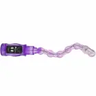 BAILE Distortion Triple elastīgs pērļu stimulators – violets — Foto 4