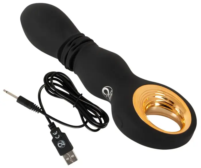 Eternal Strong Thrusting Vibrator – 17 cm (6.7″) – melns Foto 9