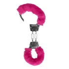 Furry Metal Handcuffs – Pink — Photo 4