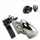 CB-X CB-6000S Chrome 35 mm безопасная поликарбонатная система целомудрия — Фото 1