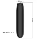 Stymulator Rechargeable Powerful Bullet Vibrator – Black — Photo 7
